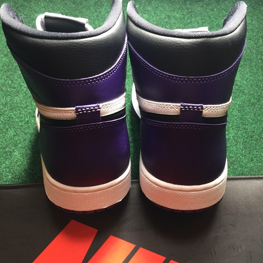 NWB Jordan 1 Retro High Court Purple - Picture 6 of 11